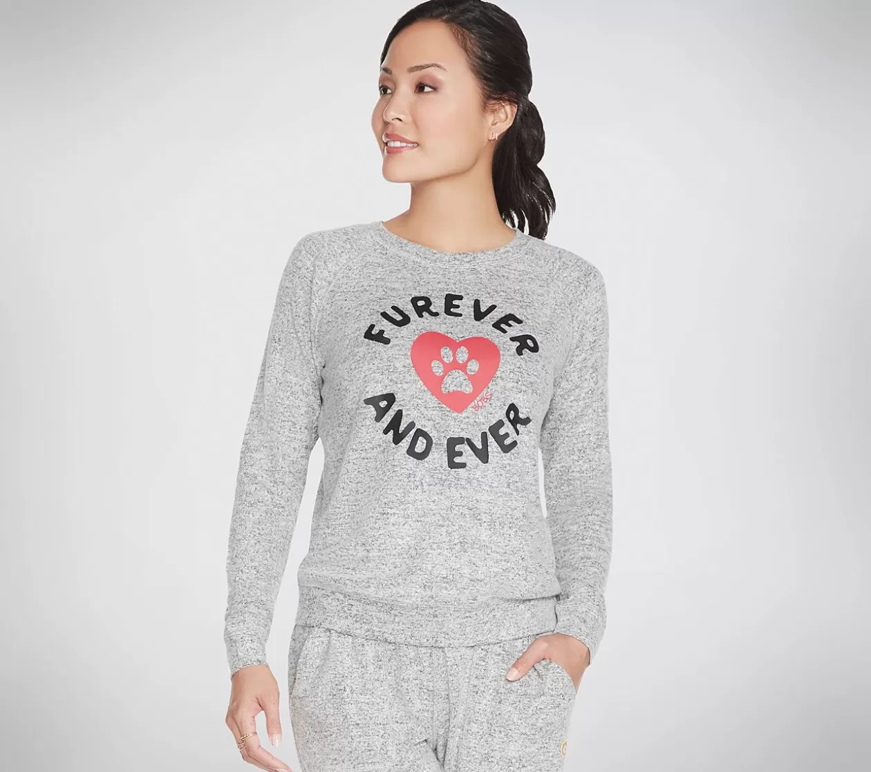 Dame SKECHERS BOBS Furever Cozy Pullover