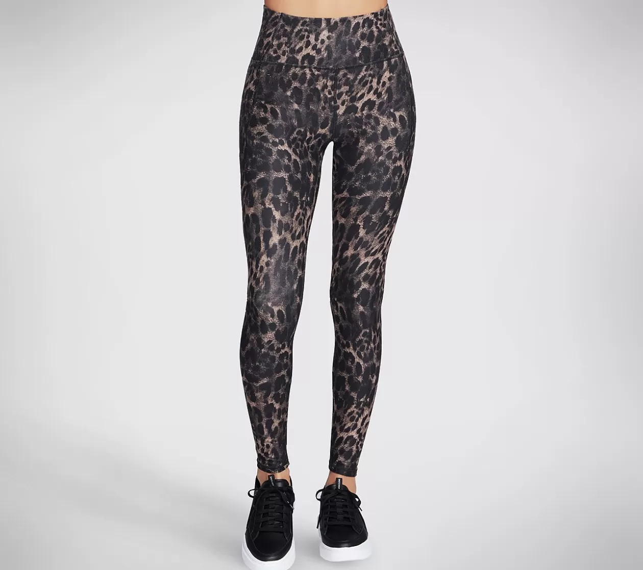 Dame SKECHERS Diamond Brushed Cheetah Legging