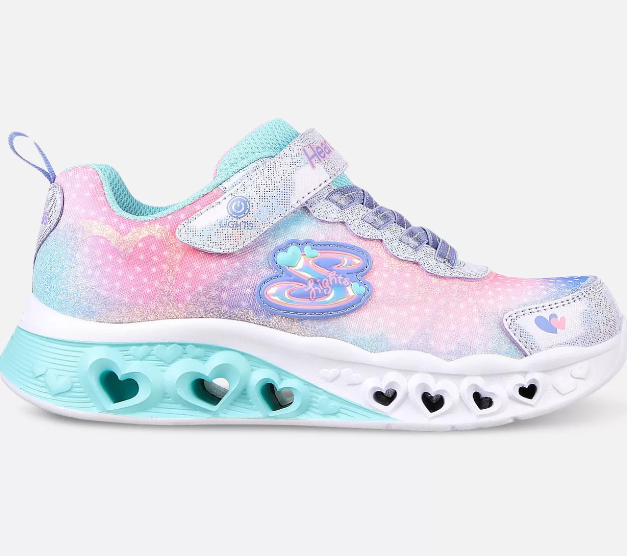 Børn SKECHERS Flutter Heart Lights - Simply Love