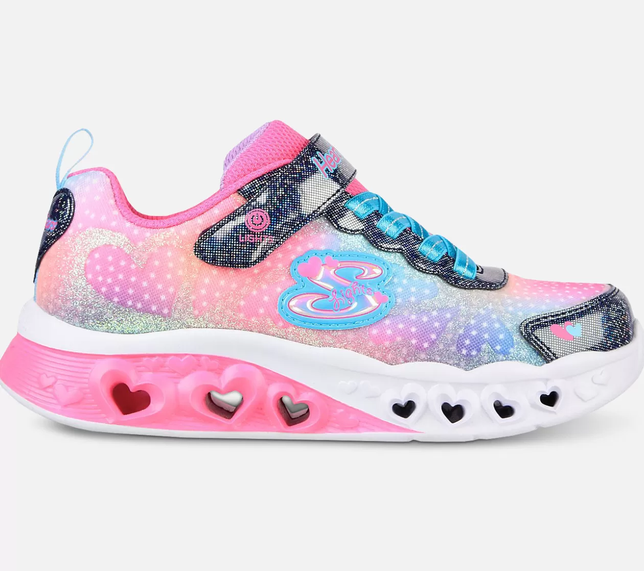 Børn SKECHERS Flutter Heart Lights - Simply Love