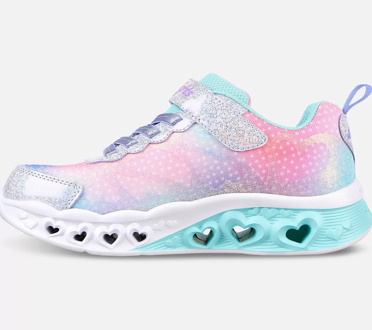 Børn SKECHERS Flutter Heart Lights - Simply Love