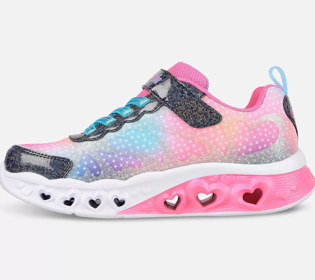 Børn SKECHERS Flutter Heart Lights - Simply Love