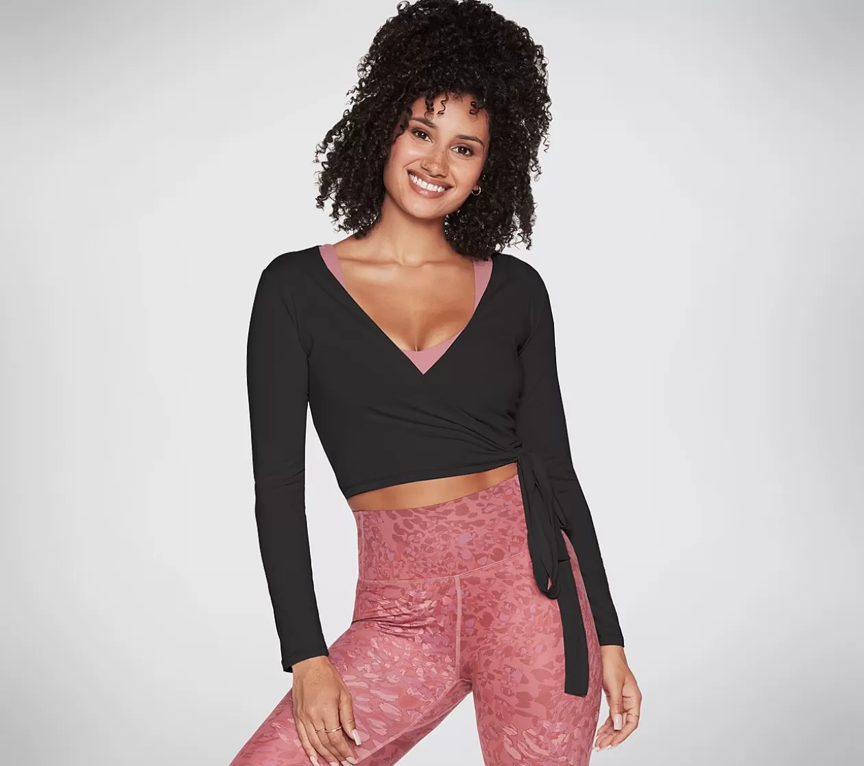 Dame SKECHERS GO DRI SERENE Wrap Top