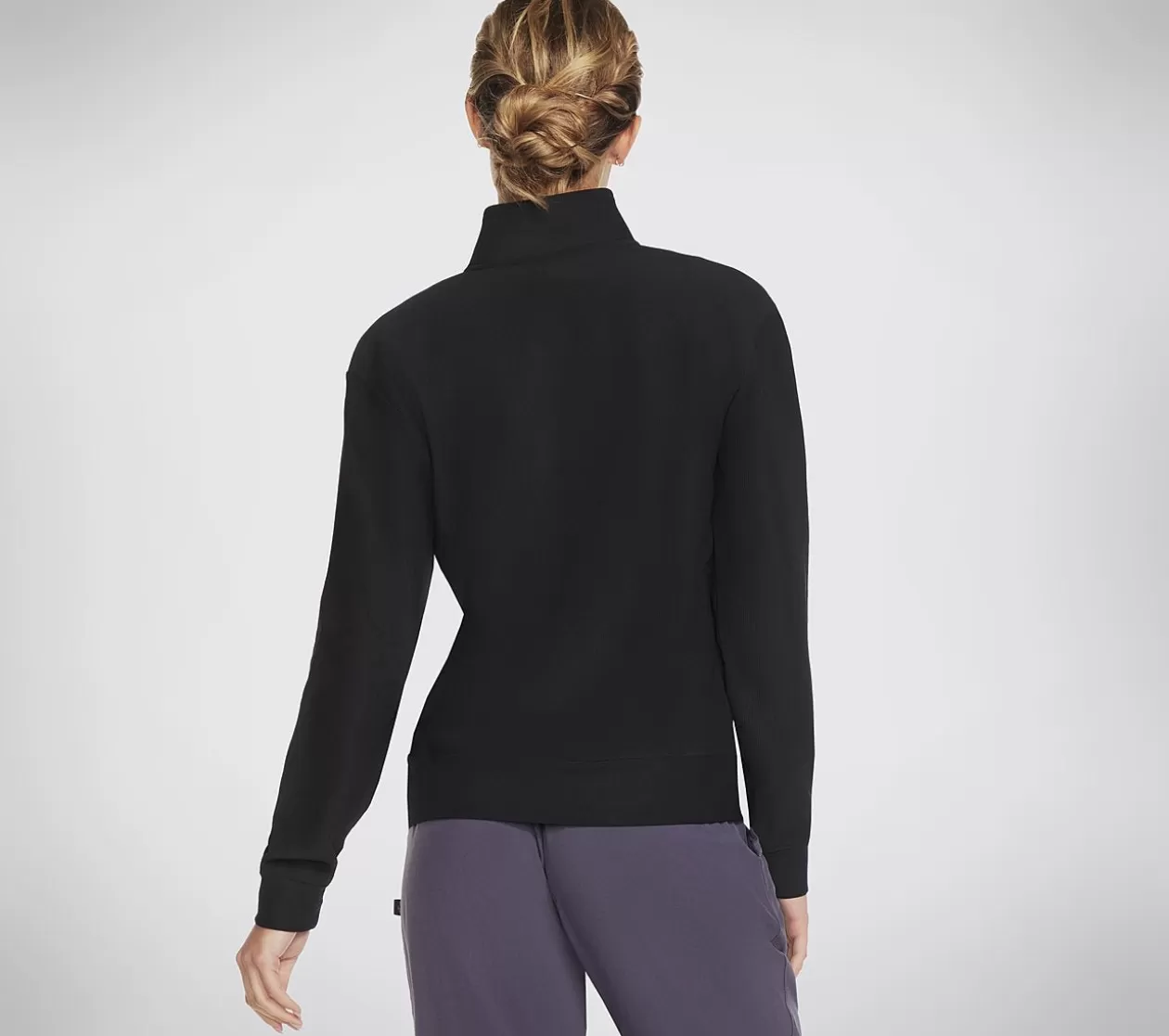 Dame SKECHERS GO LUXE Rib 1/4 Zip