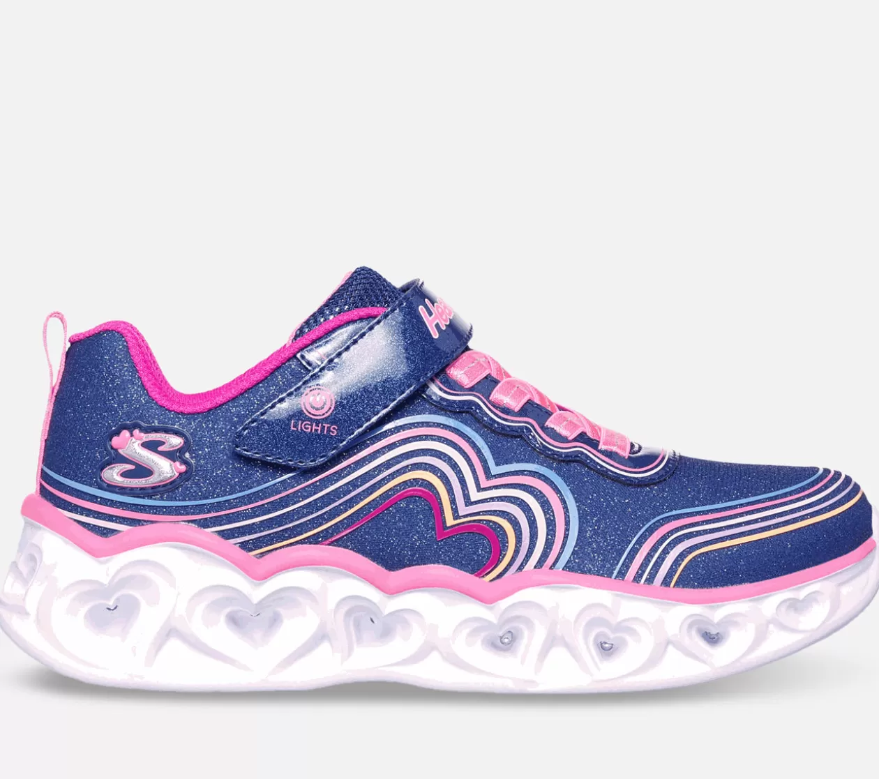 Børn SKECHERS Heart Lights - Retro Hearts