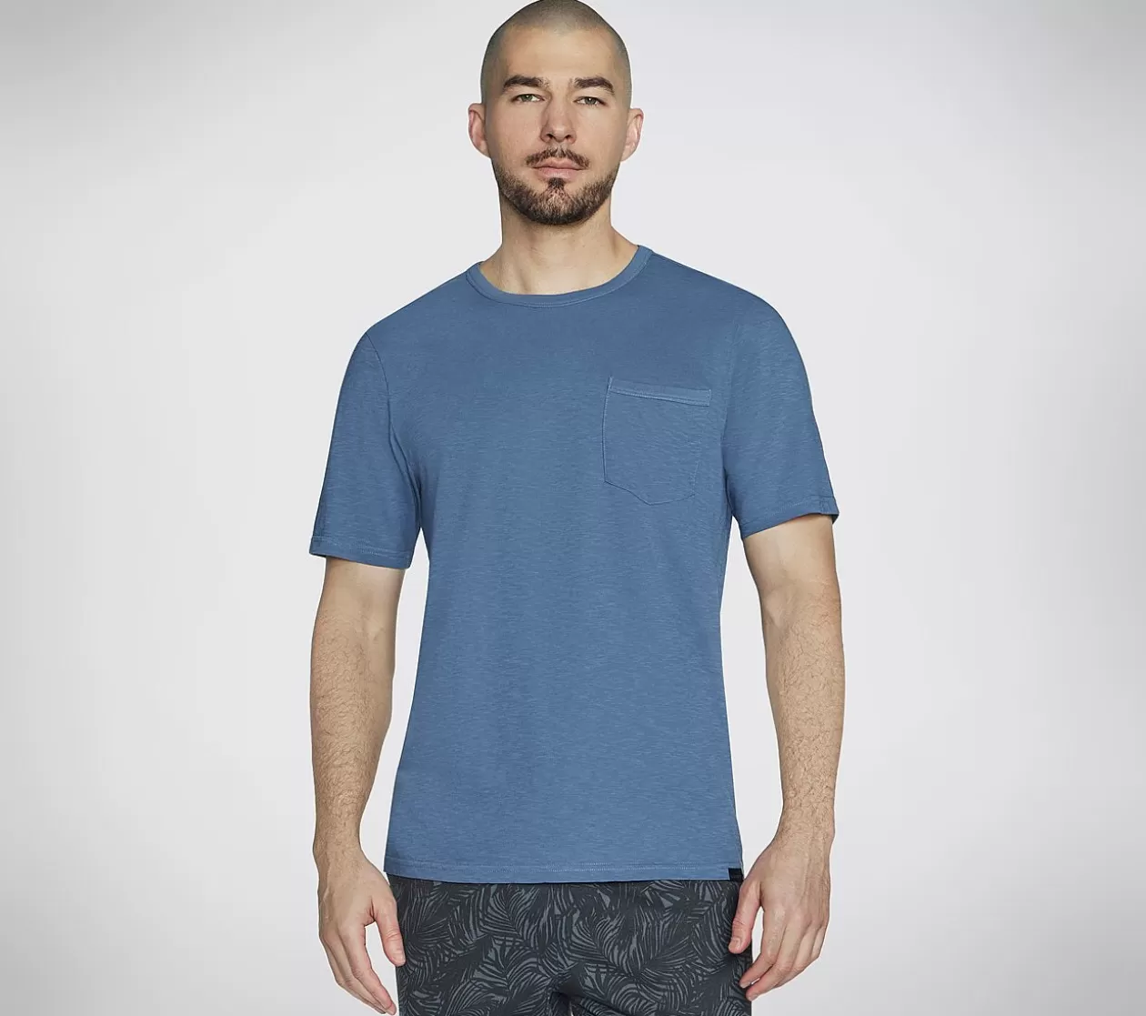 SKECHERS Skech-Breeze Slub Pocket Tee