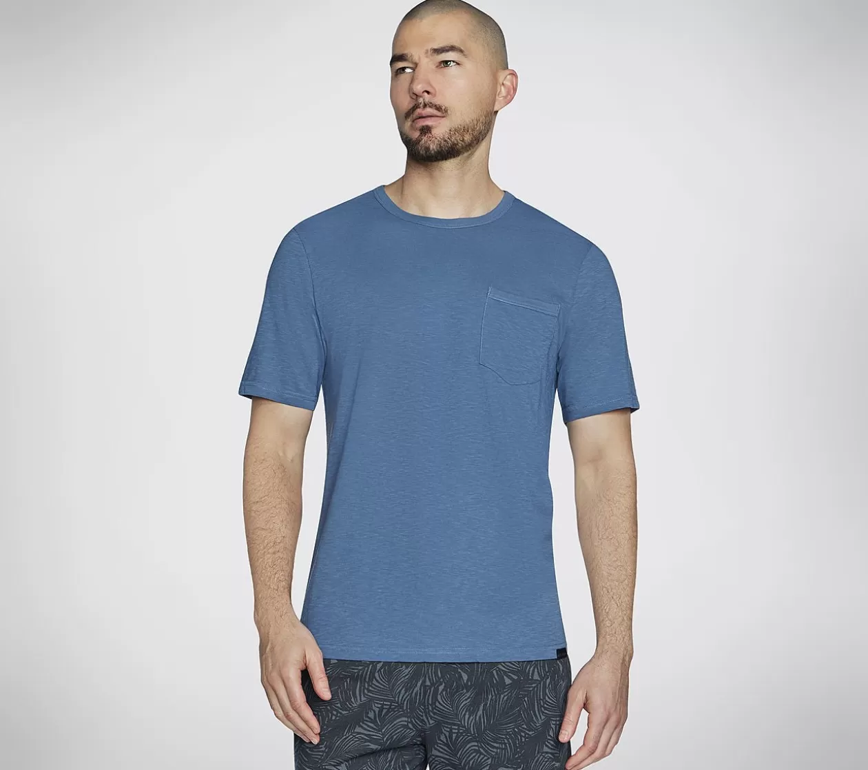 SKECHERS Skech-Breeze Slub Pocket Tee